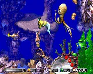 Amazing Virtual Sea Monkeys - GBA Screen