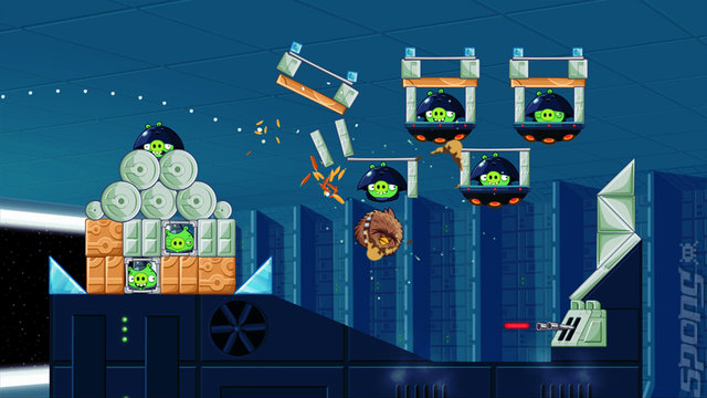 Angry Birds: Star Wars - Wii Screen