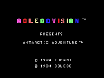 Antarctic Adventure - Colecovision Screen