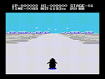 Antarctic Adventure - Colecovision Screen