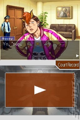 Apollo Justice: Ace Attorney - DS/DSi Screen