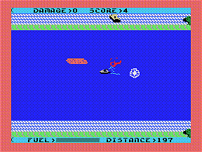 Aquattack - Colecovision Screen
