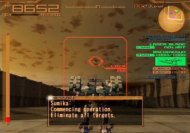 Armored Core: Nexus - PS2 Screen