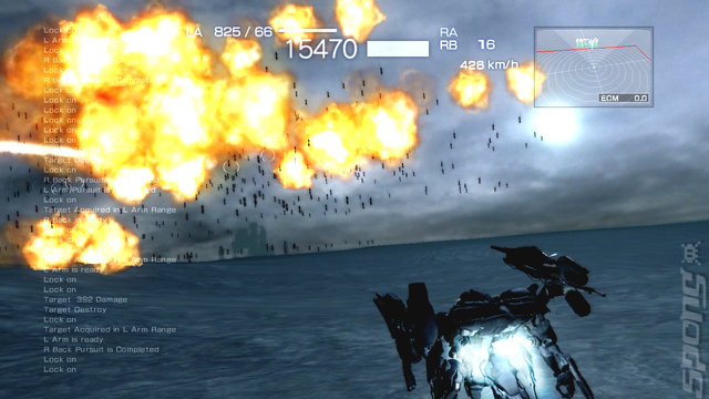 Armored Core 4 - Xbox 360 Screen