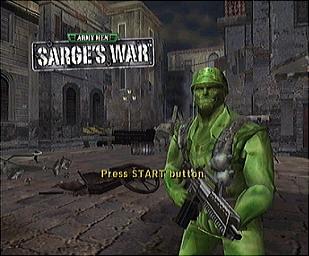 Army Men: Sarge's War - Xbox Screen