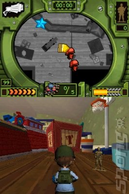 Army Men: Soldiers of Misfortune - DS/DSi Screen