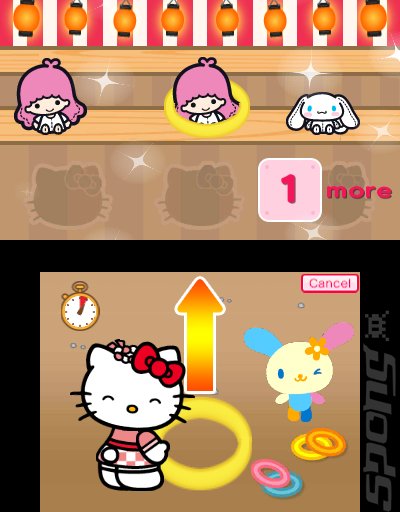 Around the World With Hello Kitty & Friends - 3DS/2DS Screen