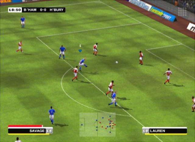 Arsenal Club Football 2005 - PC Screen