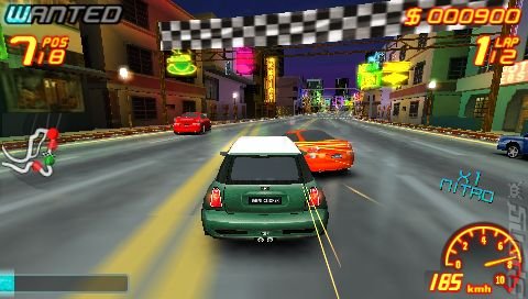 Asphalt 2: Urban GT - PSP Screen