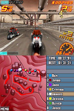 Asphalt 2: Urban GT - DS/DSi Screen