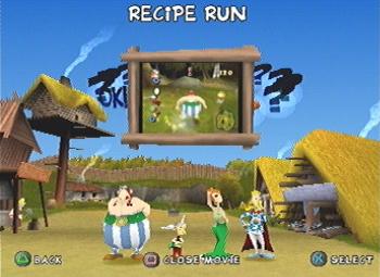 Asterix: Mega Madness - PlayStation Screen