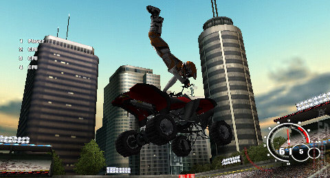 ATV Offroad Fury Pro - PSP Screen