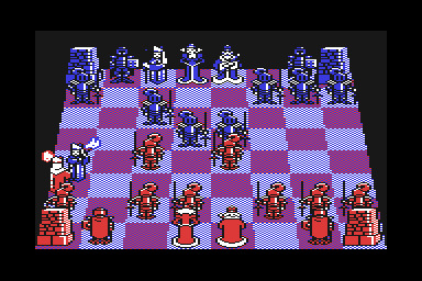Battle Chess - C64 Screen