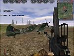Battlefield 1942: Secret Weapons of WWII - PC Screen