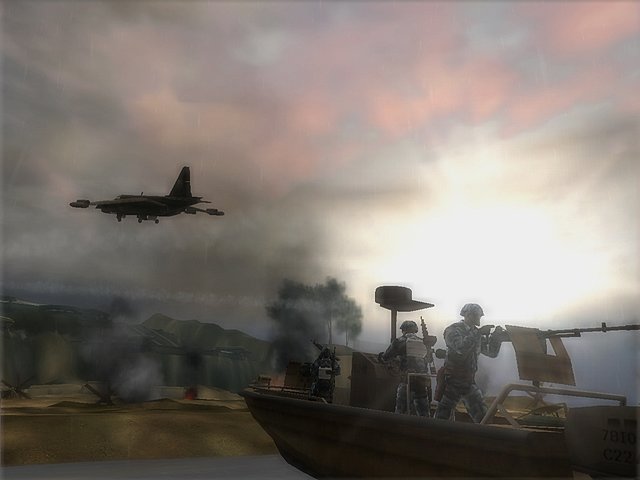 Battlefield 2: Modern Combat - PS2 Screen