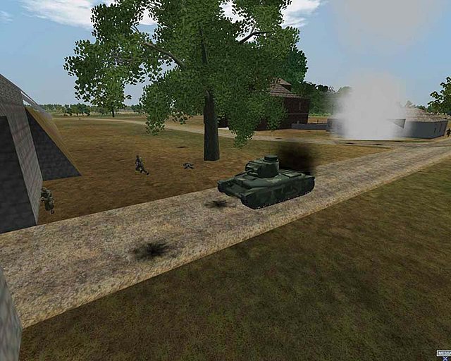 Battleground Europe: World War II Online - PC Screen
