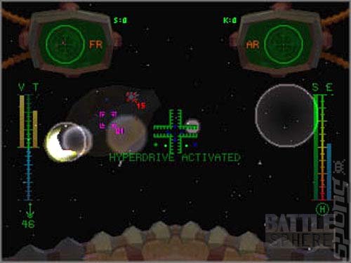 BattleSphere - Jaguar Screen