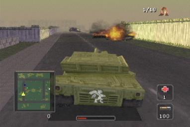 Battle Tanx: Global Assault - N64 Screen