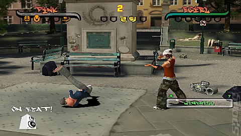 B-Boy - PSP Screen