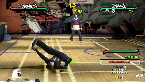 B-Boy - PSP Screen