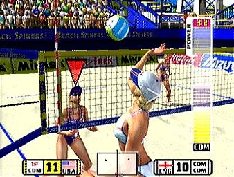 Beach Spikers: Virtua Beach Volleyball - GameCube Screen