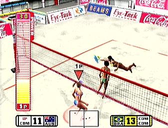 Beach Spikers: Virtua Beach Volleyball - GameCube Screen