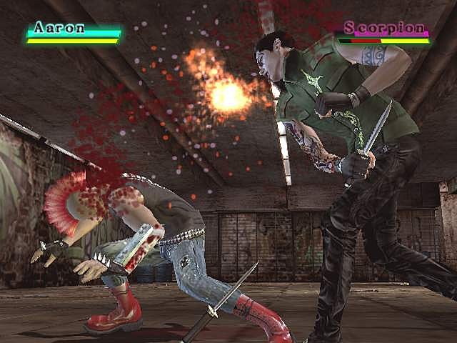 Beat Down: Fists of Vengeance - PS2 Screen