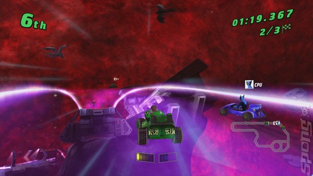 Ben 10 Galactic Racing - Xbox 360 Screen