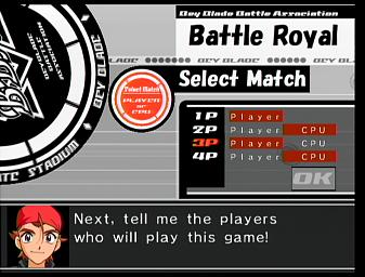 Beyblade VForce: Super Tournament Battle - GameCube Screen