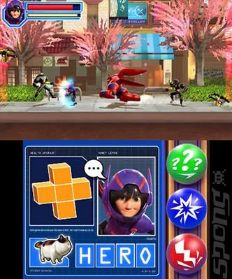 Big Hero 6: Battle in the Bay - 3DS/2DS Screen