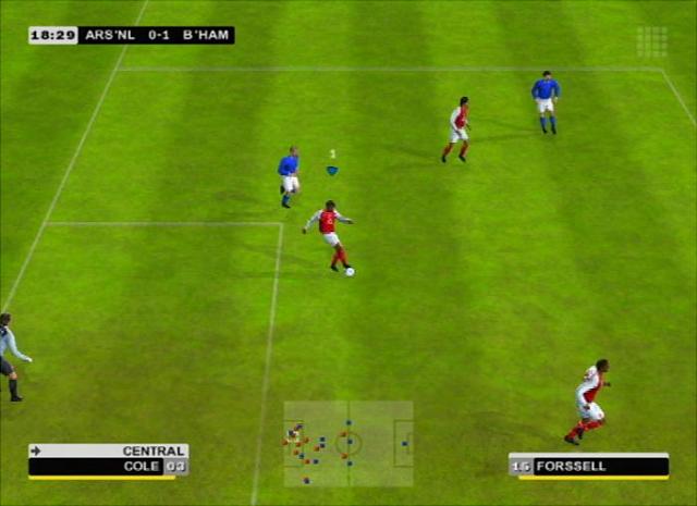 Birmingham City Club Football 2005 - PS2 Screen