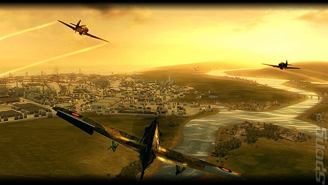 Blazing Angels: Squadrons of World War II - PC Screen