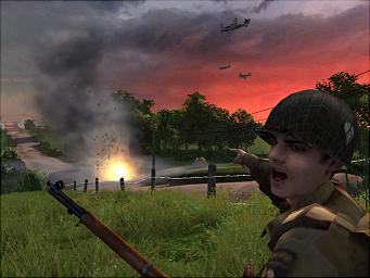 Brothers in Arms: Road to Hill 30 - PS2 Screen