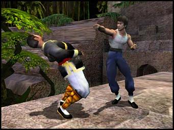 Bruce Lee: Quest of the Dragon - Xbox Screen