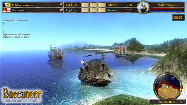 Buccaneer: The Pursuit of Infamy - PC Screen