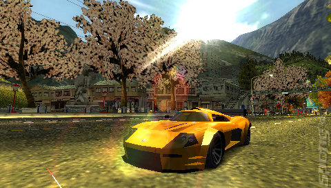 Burnout Dominator - PSP Screen