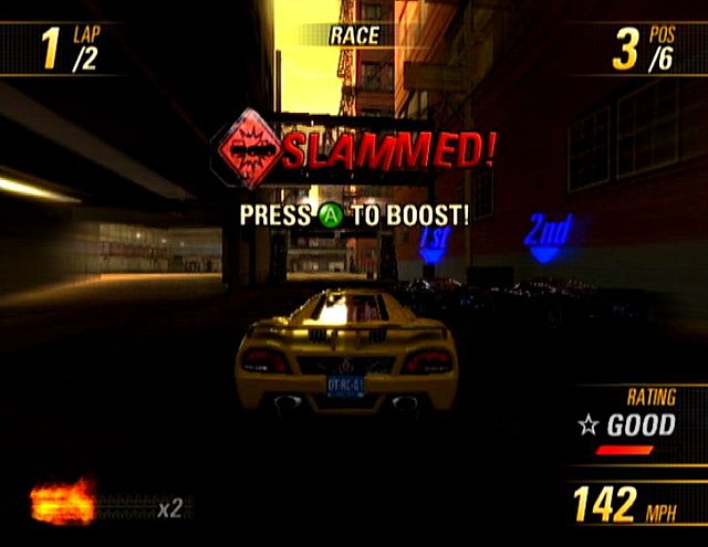 Burnout Revenge - Xbox Screen