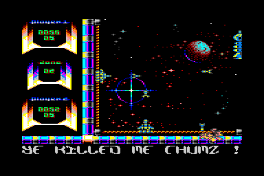 Cannon Craze - C64 Screen