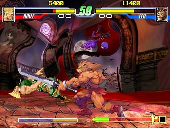 Capcom Fighting Jam - Xbox Screen