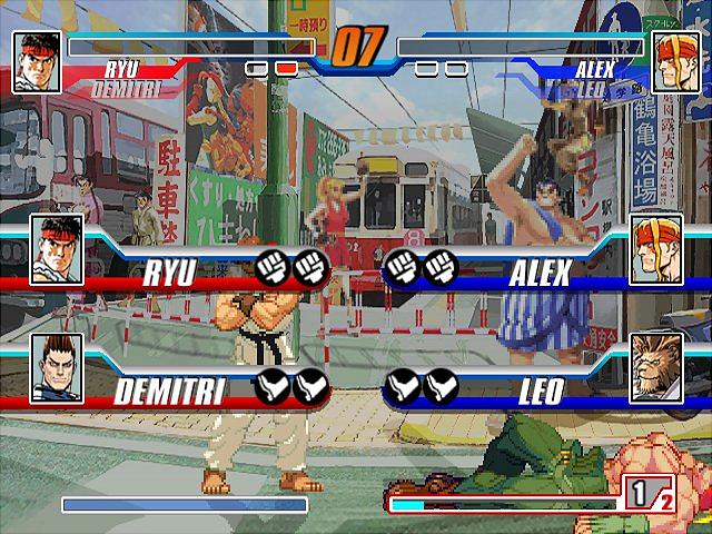 Capcom Fighting Jam - Xbox Screen