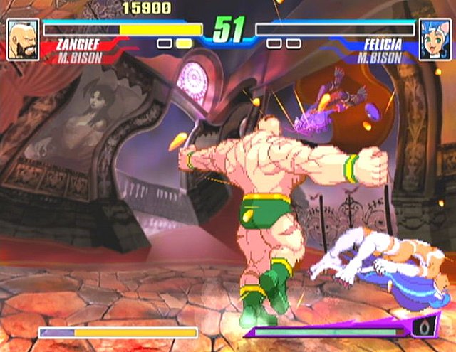 Capcom Fighting Jam - Xbox Screen