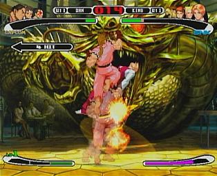 Capcom Vs SNK Pro - PlayStation Screen