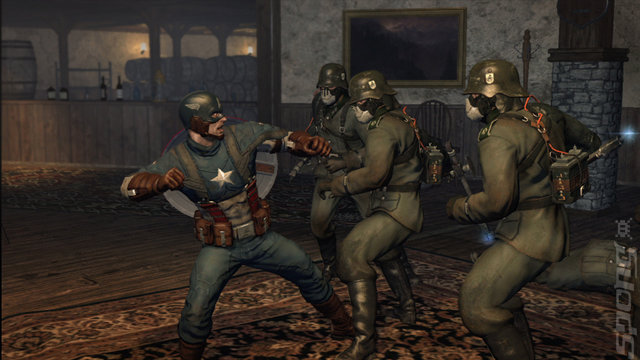 Captain America: Super Soldier - Xbox 360 Screen