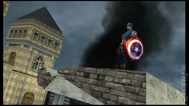 Captain America: Super Soldier - Wii Screen