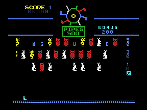 Carnival - Colecovision Screen