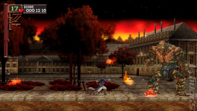 Castlevania: The Dracula X Chronicles - PSP Screen