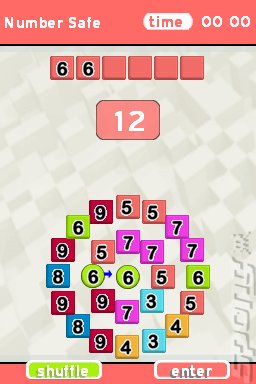 Challenge Me: Brain Puzzles 2 - DS/DSi Screen