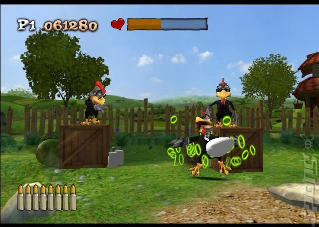 Chicken Riot - Wii Screen