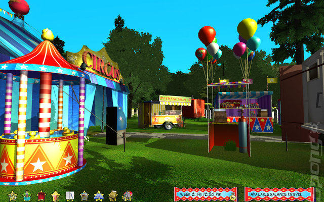 Circus World - PC Screen