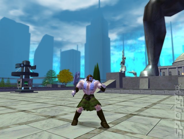 City of Heroes Deluxe - PC Screen